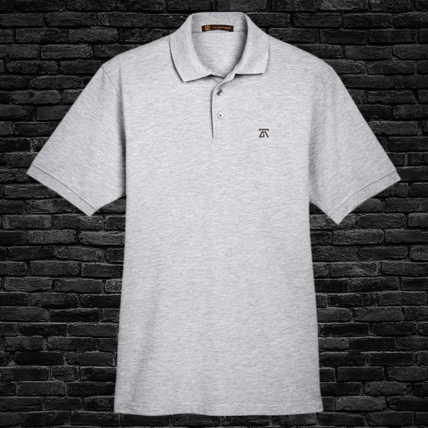 Heather Grey Polo